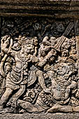 Candi Panataran - Main Temple. Ramayana relief. 